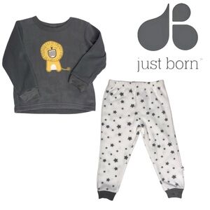 NWT Just Born comfy soft 2 piece pajama set